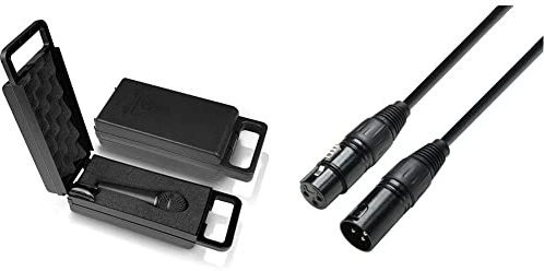 Best Price Square Microphone, Dynamic XM8500 XM8500 by BEHRINGER & Soporte Micrófono Sobremesa