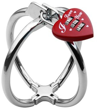 BDSM Fesseln Handschellen Sex Handschellen für Sexspiele Handfesseln für SM Handschellen für Bondage Selfbondage Kreuz Handcuffs Metall Fesseln für Frau Sex Bdsms Spielzeug Extrem Sklavin für Frauen