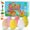 Volumoon 6 Piezas Bombas de Baño con Juguete Sorpresa Dinosaurio, Set de Regalo de Bolas de Baño, Efervescentes de Bombas Baño, Sales de Baño Spa Baño de Burbujas, Regalo de Cumpleaños Niños Niñas (B)