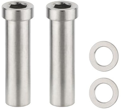 2 tuercas fijas de freno C para bicicleta de carretera, tuercas pivotantes con arandela, aleación de metal, tuercas de pinza C duraderas