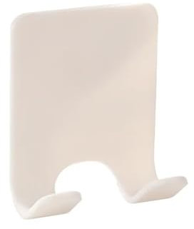 WUJIHE Lot de 2/4 supports muraux adhésifs pour rasoir de salle de bain pour crochet de douche, support de rasoir en plastique (Bai, rose)