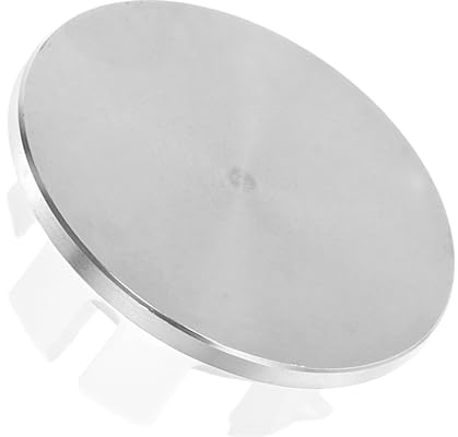 VILLCASE Stainless Steel Sink Overflow Cover Decorative Sink Hole Cover 304 Stainless Overflow Ring for Bathroom and Kitchen Basins for Washbasin and Bathtub Drain Protection
