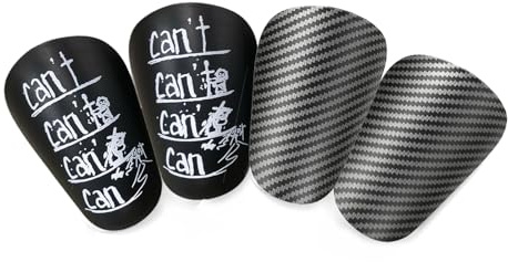 2 Paar Mini Football Shin Pads,Schutzausrüstung 8x5 cm Fußballzubehör Stoßabsorbierend Für Männer Frauen Erwachsene