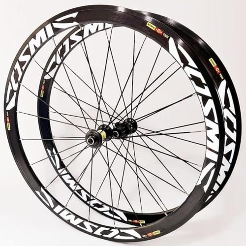 Landsvägscykelhjulset 700C*23C-25C-28C 40/50MM fälg i aluminiumlegering Snabbfäste 20H nav för 7 8 9 10 11-växlad hjulset,V brake,50MM