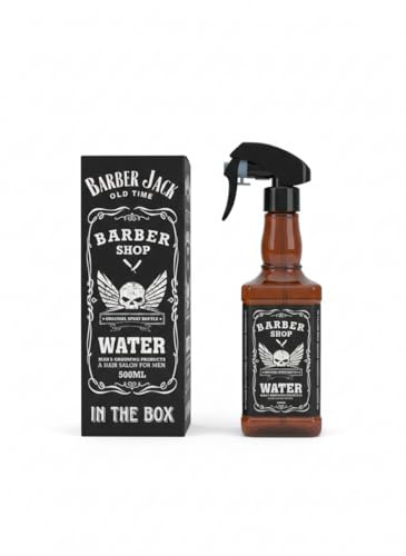 Barber Jack Old Time Original Spray Bottle Water for Men's Grooming, 500ml