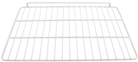 MOBUTOFU Divisori Ringhiera Singola 43,5x30cm in Acciaio Inossidabile e Congelatore Ripiani Metallici Rimovibili Griglia Protettiva Dormitorio