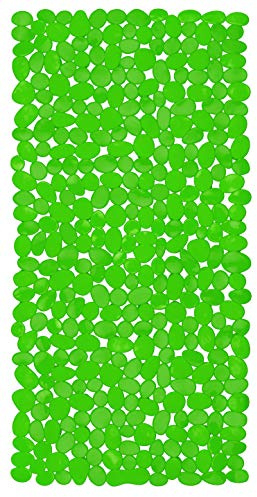 Circul Badewannenmatte 70 x 35 cm grün Steinoptik modern