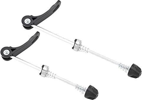 VGEBY Fahrrad Schnellspanner Set, Mountainbike Aluminiumlegierung Schnellspannachse Spieße für Vorderradnabe(15cm) und Hinterradnabe(18cm) MTB Rennrad