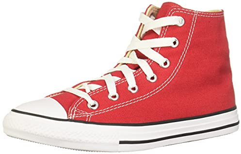 Converse - Zapatillas deportivas Chuck Taylor All Star Ox para mujer, de piel de ante rosa fucsia, color rojo, talla: 27 EU