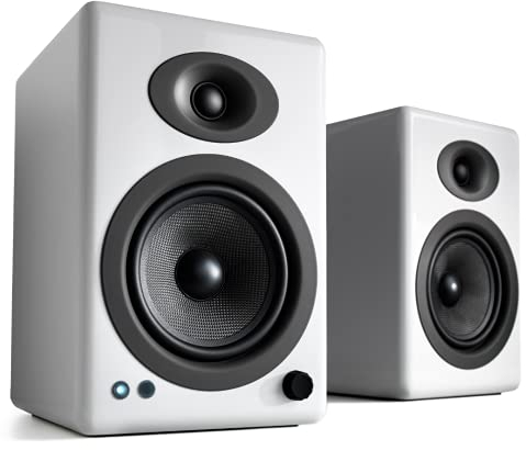 Audioengine Bookshelf Speakers - A5 Plus 150W Bluetooth Speakers for Home Theaters and Studios