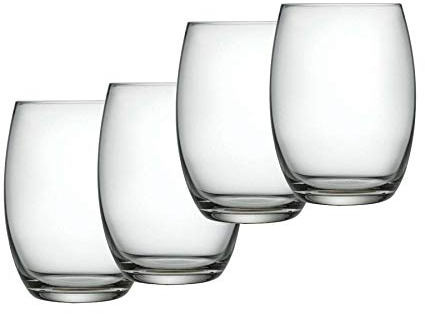 Alessi Mami Xl SG119/3S4, set di design composto da 4 bicchieri in cristallo per longdrink