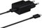 Samsung EP-T1510X Caricatore da 15W, Porta USB-C (con Cavo), Nero