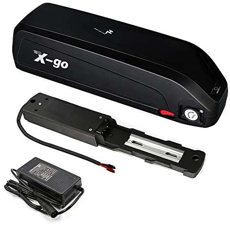 X-go Batterie Bici Elettrica da 48V 13Ah 5Pin, Batterie per Biciclette Elettriche al Litio Impermeabile per 750W 500W 250W Motore Elettrica