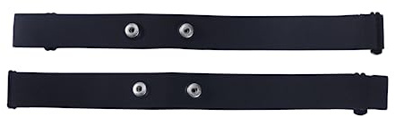 Rich Green Valley Compatible with Polar H10 H9 H7 H1 Wahoo Tickr Garmin HRM Heart Rate Monitor Chest Strap,Black