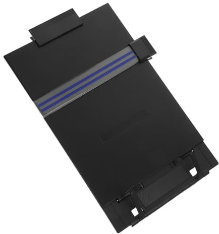 HOODANCOS Papierhalter Dokumentenhalter Für Schreibtisch Lesehalter Aus Und Kunststoff Mit Lineal Zum Tippen Und Lesen in Büro Schule Und Zuhause