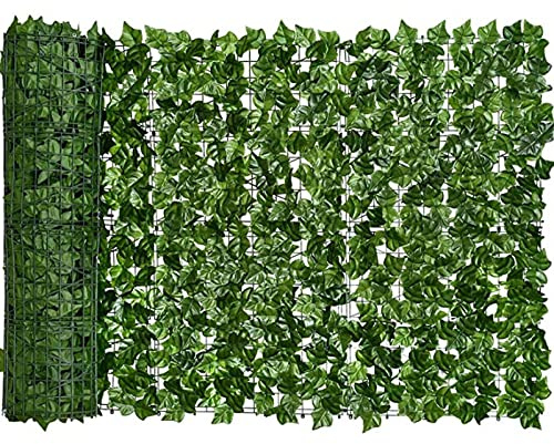 Dekorative Spalierpaneele – künstliche Sichtschutz-Heckenzaun für Gärten, Innenhöfe und Weihnachtsdekoration – individuelle Größe erhältlich – grüne Farbe