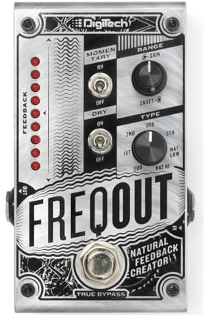 DigiTech FREQOUT-U Effektpedal, Silver, En Storlek