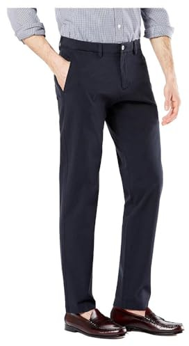 Dockers SMART 360 FLEX CHINO TAPERED, Pantalon, Homme, Dockers Marine, 34W / 34L