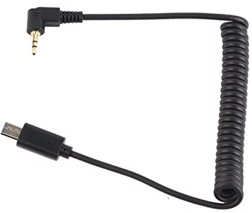 2.5mm-S2 Shutter Connecting Cable,Remote Control/Trigger Cable for A7/A7R/NEX-3NL/A6000/A58/HX300/RX100N,Pixel T8/tw283/F-508/Opas/BG-100,Meyin RF624/RF604/TW830/TW836/VF901/VF902/RC821