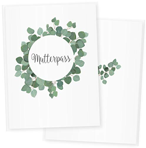 Mutterpasshülle, Mutterpass Hülle, Schöne Geschenkidee (Mutterpass DE, Boho 7)