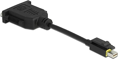 DELOCK 65979 Adaptador de Cable de Vídeo 0,15 M Mini DISPLAYPORT DVI negro