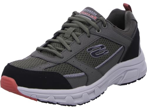 Skechers herrsneakers, sportskor, OLIV, 43 EU