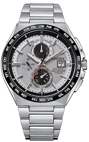 Citizen Orologio Uomo AT8234-85A, cinturino, Bracciale