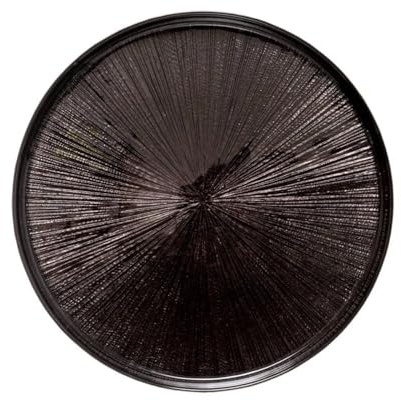 Secret de Gourmet - Lot de 6 Assiettes à Dessert Astra 21cm Noir
