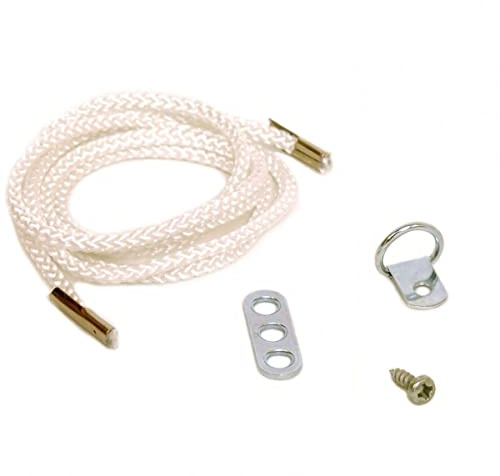 Ceanothe Kit Cordon de Suspension - Fixation - Accroche - pour Dos Cadre Photo - Tableau - Encadrement - Décoration - Fabriqué en France