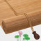 Tenda a Rullo in Bambù 45-150cm Di Larghezza,60% Filtraggio Della Luce Tapparella,Cortina Di Bambù,Tenda Avvolgibile Di Privacy,Tenda a Pacchetto,Tende Da Sole,Per Finestre,W×H-45×100cm/18×39in