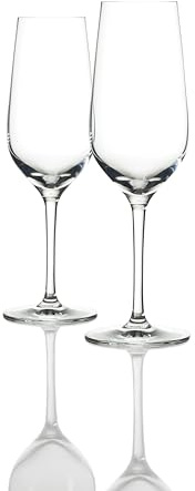 Schott Zwiesel Grace - Set of 2 Champagne Flutes - 310ml - German Quality & Dishwasher Safe