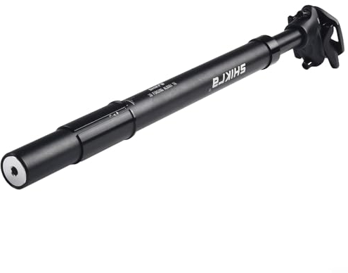 27,2–33,9 mm wendbares Sitzkissen, Stoßdämpfer, Federsattelstütze, Aluminiumlegierung, Fahrradsattelstütze, Federsattel, höhenverstellbar (33,9 x 400 mm)