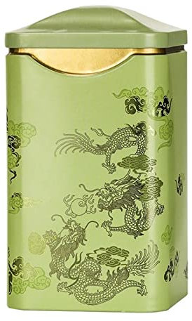 HJUGHPN Recipiente de metal para té, café, azúcar, lata de hojalata vacía