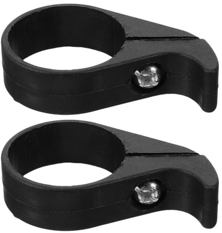 DRAFIDEEP Bicycle Chain Deflector and Chain Drop Catcher 2pcs Black Plastic and Stabilization Accessory Sturdy for Mountain Bikes