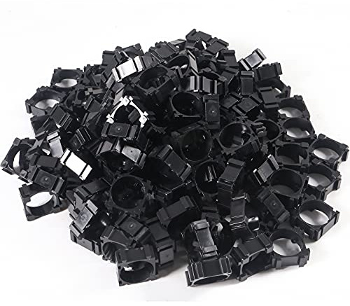 150Pcs 18650 Lithium Batterie Zellenhalter Halterung Ständer Batterie Aufbewahrungsbox Zylindrische Batterie Pack Sicherheit Anti Vibration Kunststoffgehäuse 1 Zelle Abstandshalter für 18650 Batterie
