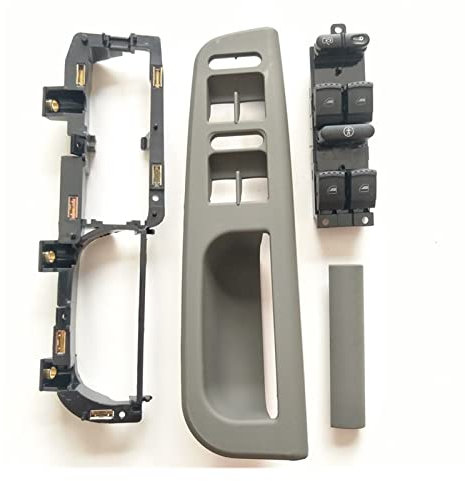 Elektrischer Fensterhe Fensterheberschalter Window Master Control Switch Panel Für VW Für Golf Für MK 4 Für Jetta Für Bora 3B1867171E 1J4 959 857D 3BD 959 857 (Farbe : Gray3)