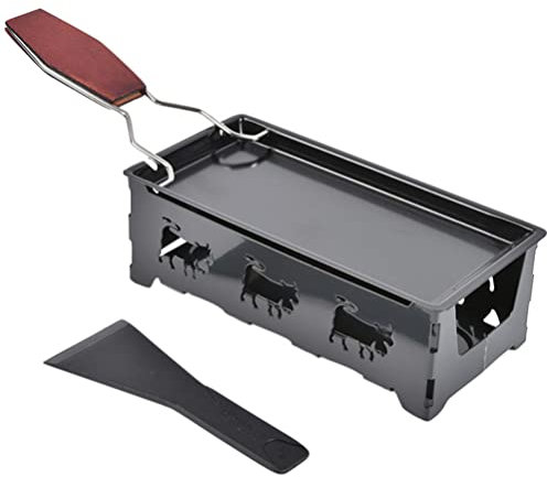 BESTonZON Plaque De Cuisson à Fromage Portable Antiadhésive Ustensiles De Cuisine Essentiels Pour Petit Four à Fromage