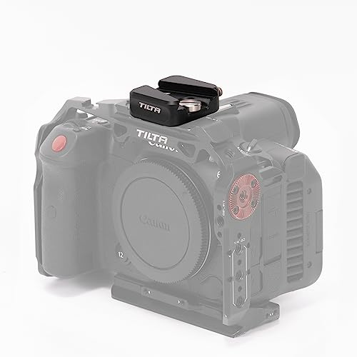 Tilta Pocket V-Mount Batterieplatte V2 kompatibel mit den meisten Kamerakäfigen mit Inbusschlüssel Universell und leicht - Schwarz TA-PBP2-V