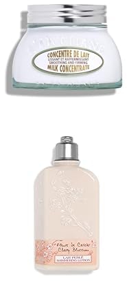 Set Exclusivo L'Occitane | Aceite de ducha Almendra 250ml & Leche de cuerpo Almendra 200ml