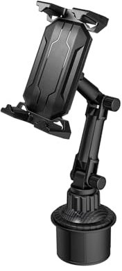 Handyhalterung Auto für VW Amarok Atlas Atlas Tanoak Beetle Bora Caddy Eos Fox Golf, Handy-Becherhalterung, Verstellbarer Handyständer, Handyhalter Kfz-Halterung, Auto Tasse Telefon Halter Ständer