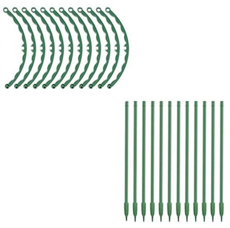 ibasenice Support pour Plantes Demi-Rond Tuteur pour Cactus Crabe pour Fleurs Tuteur Jardin