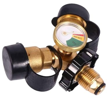 yybng Diviseur en Y pour Bouteille de Gaz | Robinet d'Arrêt pour Diviseur de Bouteille de Gaz,Raccords de Tuyau de Précision Accessoires pour Réchauds Brûleurs Barbecues Camping