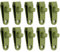Clip per - 10 Pezzi Clip Resistenti Regolabili per Copertura da Sole - Fermagli di Bloccaggio per Copertura, Accessori per Esterno per Pesca Giardino Campeggio Picnic e Spiaggia