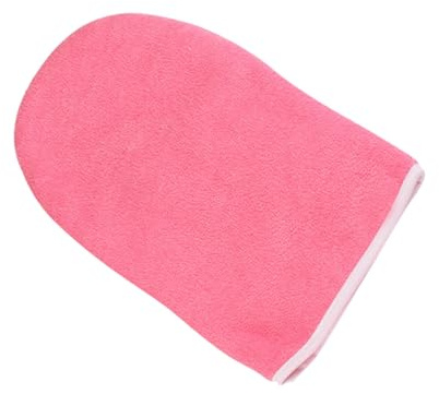 Mitaines de Soin des Mains en Paraffine, Tissu Isolé Rouge | 1 Paire, Usage Salon Professionnel et Thérapie Paraffine, Conserve la Chaleur Cire