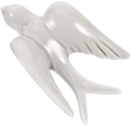 Milisten Decorazione Pareti Appendere Uccelli in Materiale Scultura Murale a Forma di Rondine Design Nordico Decorazione per Soggiorno