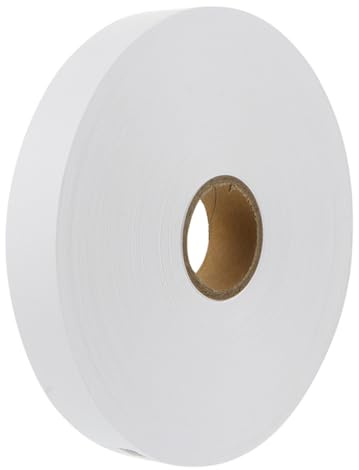 SHINEOFI Blank Fabric Care Labels Roll 15×200mm Nylon Washable Clothing Neck Tags for Garment Care and Textile Labeling in Apparel Manufacturing