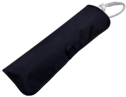 Lockenstab Aufbewahrungstasche, Reiseetui mit hitzebeständiger Schicht für Make up, professioneller Friseurgebrauch, dünne Friseurtasche