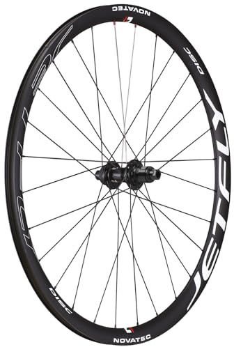 Novatec Carbon Laufradsatz, Rennrad Set, 31.8 mm & 1.714 g, Tubeless, Jefly Disc, Sram XDR