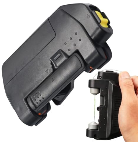 TABSIRAH Quick Line Knotter - Macchina per lanciare facilmente alimentata a batteria, dispositivo di legatura automatica, assemblaggio annodatore elettrico, per attrezzi da pesca veloce