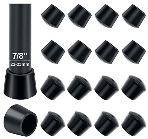 Chair Leg Caps, Sopito 16pcs Chair Feet Protectors for dining patio furniture, garden chairs, bistro outdoor chair or step stool Legs(22mm,7/8″)